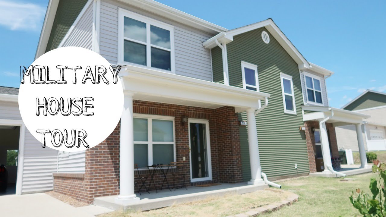 MILITARY HOUSE TOUR! Living On A Military Base??