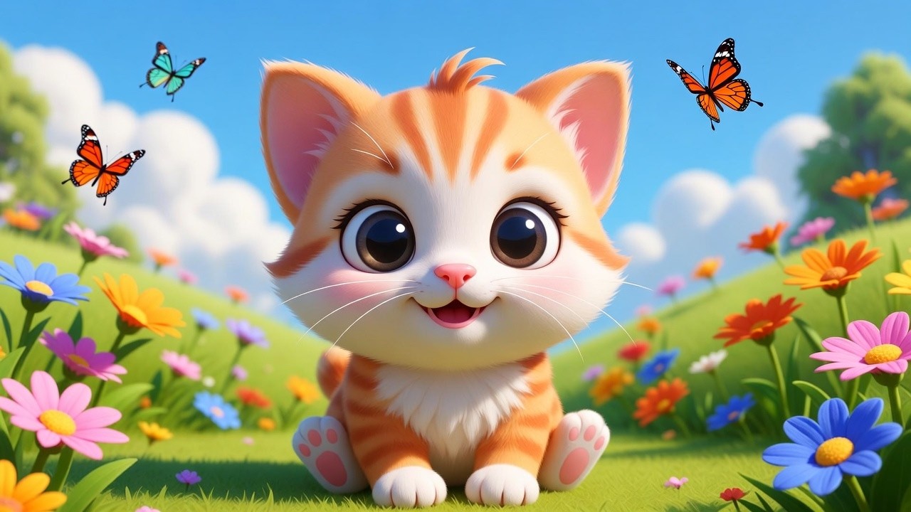 Meow Meow Billi Karti | Hindi Rhyme For Kids | म्याऊ म्याऊ | Balgeet In Hindi | Kids Masti