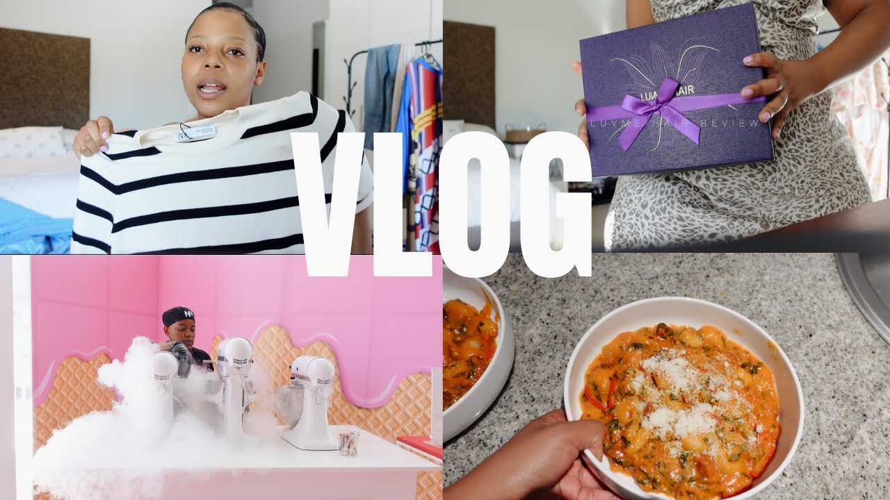 VLOG| INFLUENCER EVENT | MINI HAUL | COOK WITH ME | LUVME HAIR