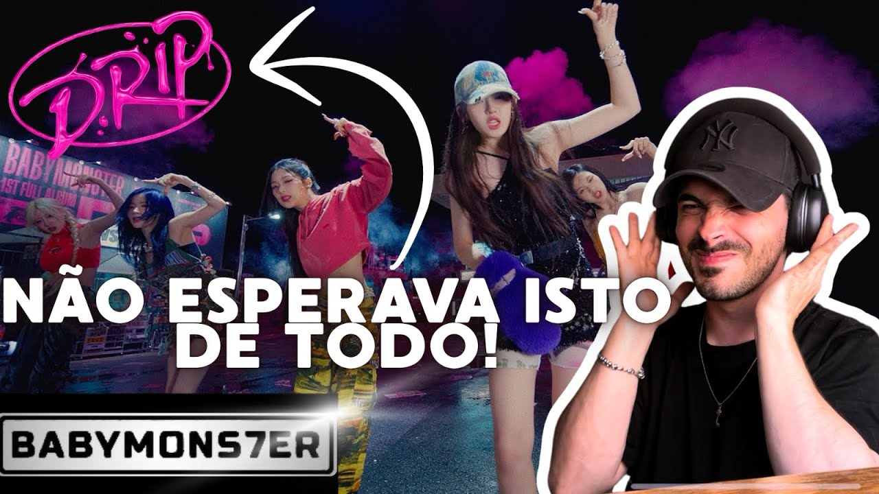 BABYMONSTER - ‘DRIP’ OFFICIAL MV - AS FILHAS DAS BLACKPINK LITERALMENTE 🫠🤌🏻 || REACT KPOP