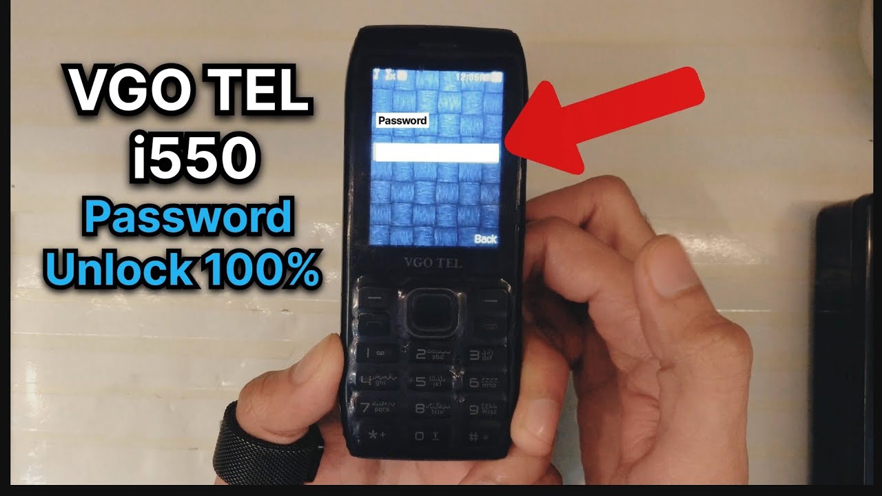 VGO TEL i550 Mobile Password Reset Code || Boot Key (2024)