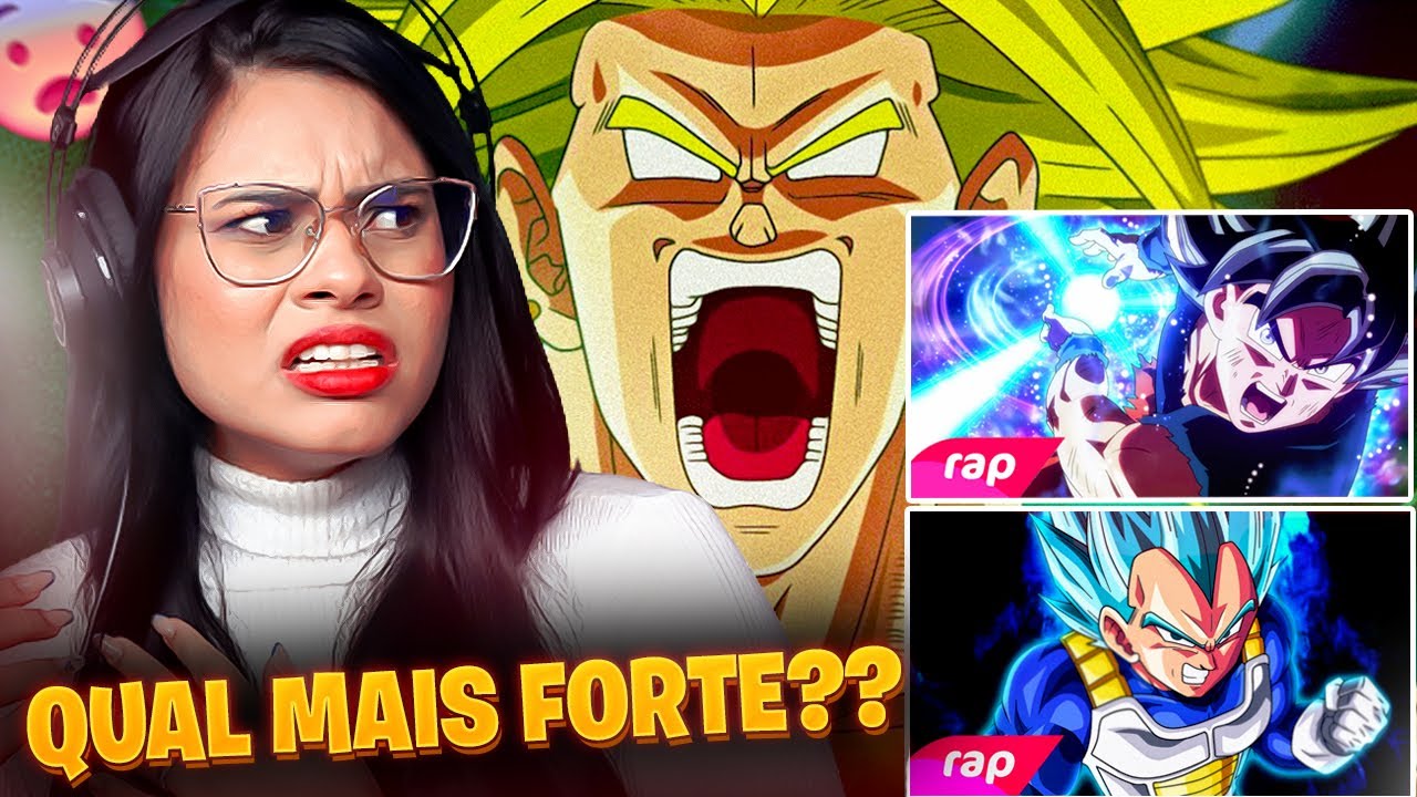CONHECENDO DRAGON BALL!! 😱 3 em 1 | RAP DO BROLY , RAP GOKU & RAP VEGETA