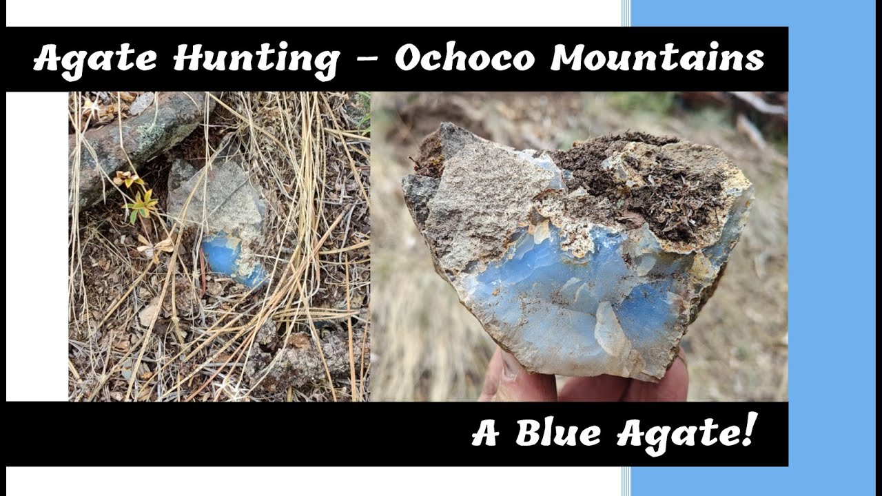 Agate Hunting - Ochoco Mountains - Blue Agates?