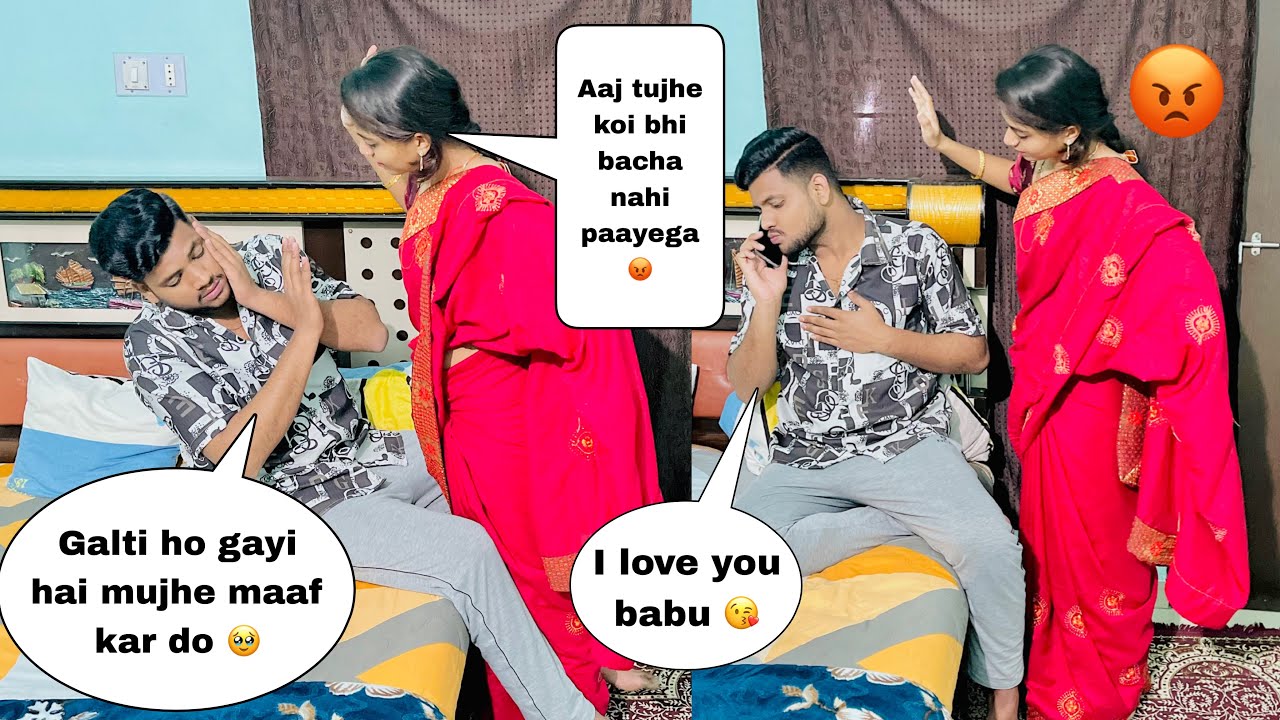 HANG OUT WITH ANOTHER GIRL 🤔 || PRANK ON WIFE 😆😆 || ASHU GUSSA HOKAR GHAR CHHOD KAR JAANE…