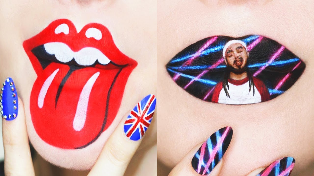 100 Lip Art Ideas | Best Makeup Tutorials 2018 | Woah Beauty