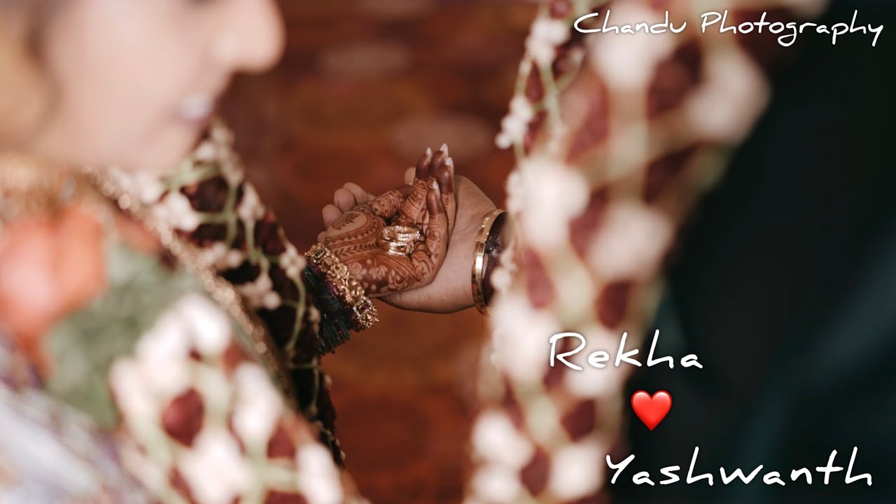 Engagement Candid video Rekha & Yashwanth [Chandu Photography] 7483999342