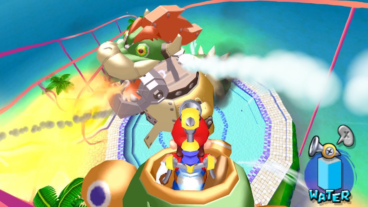 Super Mario Sunshine: All Bosses in HD (4K 60fps)