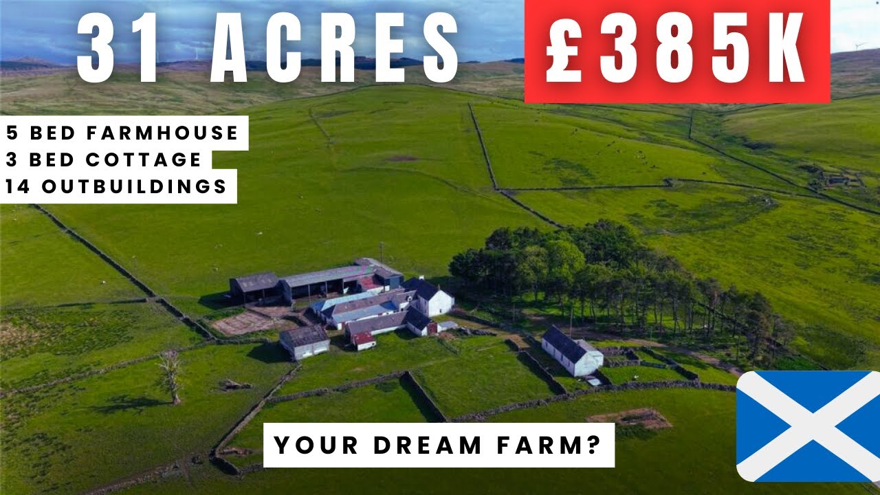 31 Acres, Two Houses & 14 Outbuildings for £385K?! Scottish Farm Tour