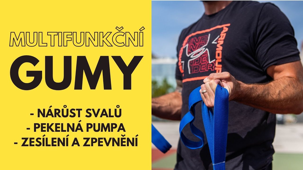 Pekelné Napumpování Svalů Celého Těla s Multifunkčními Gumami ŠVIHEJ!