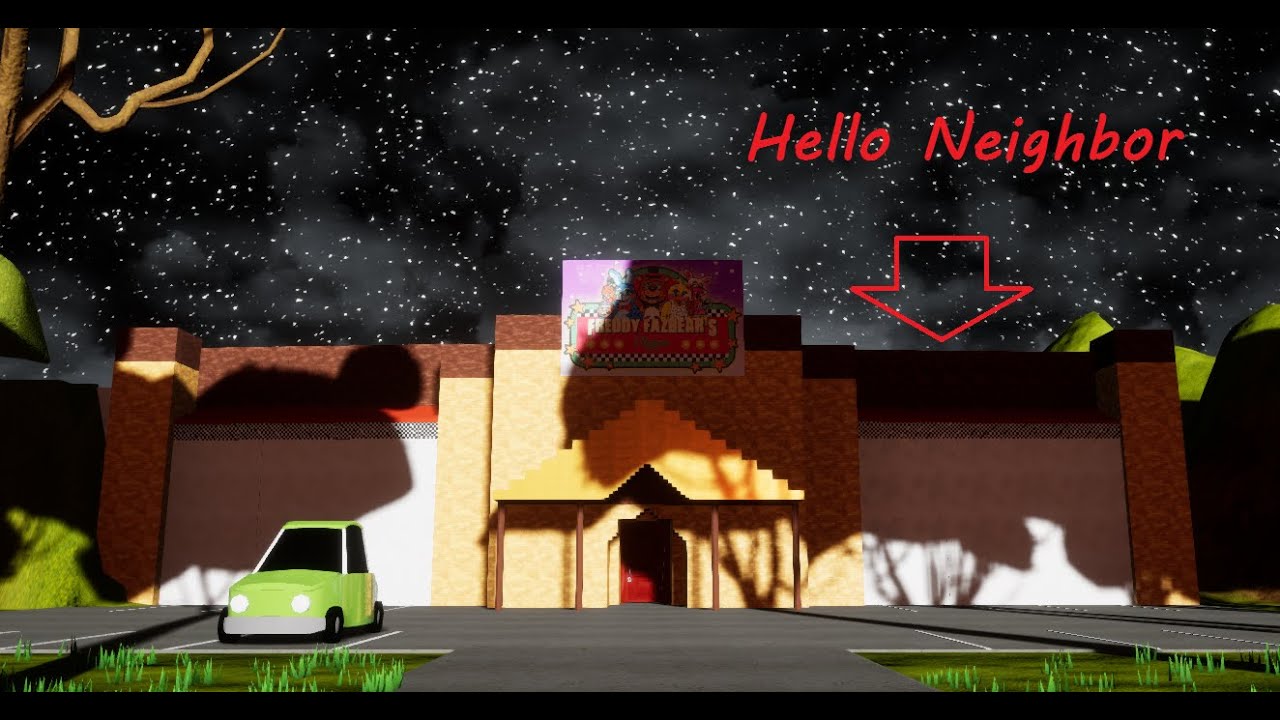 I Added The FNAF 2 Pizzeria To Hello Neighbor