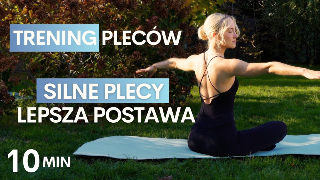 10 Minut na Silne i Proste Plecy – Wzmocnienie i Rozciąganie dla Lepszej Postawy (Bez Sprzętu!)
