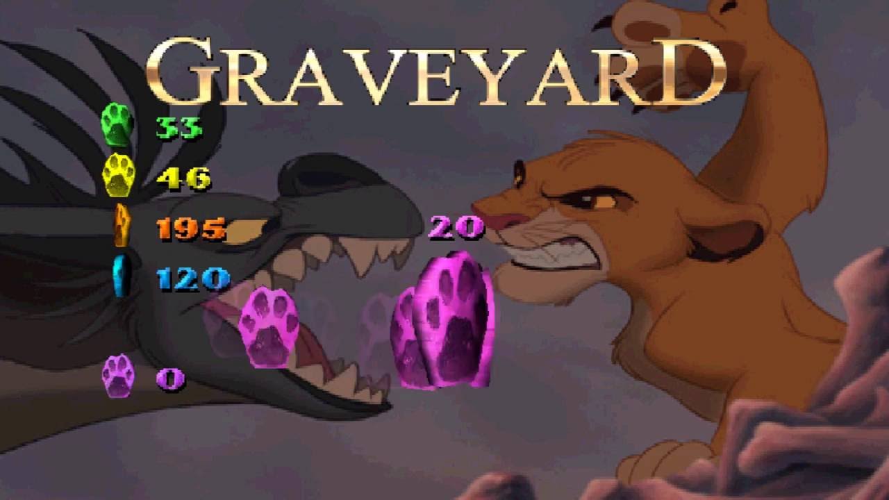 The Lion King Simba’s Mighty Adventure Part 2 Graveyard