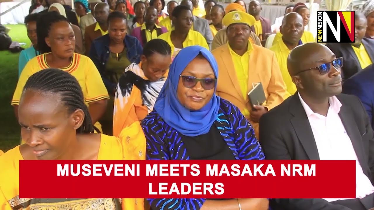 Museveni Meets Masaka NRM Leaders