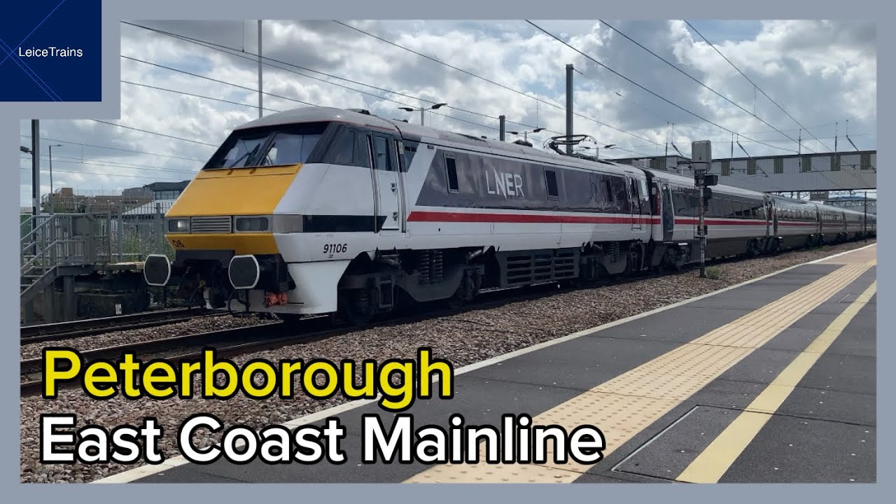 Trains at Peterborough 26/07/2024 + 29/07/2024