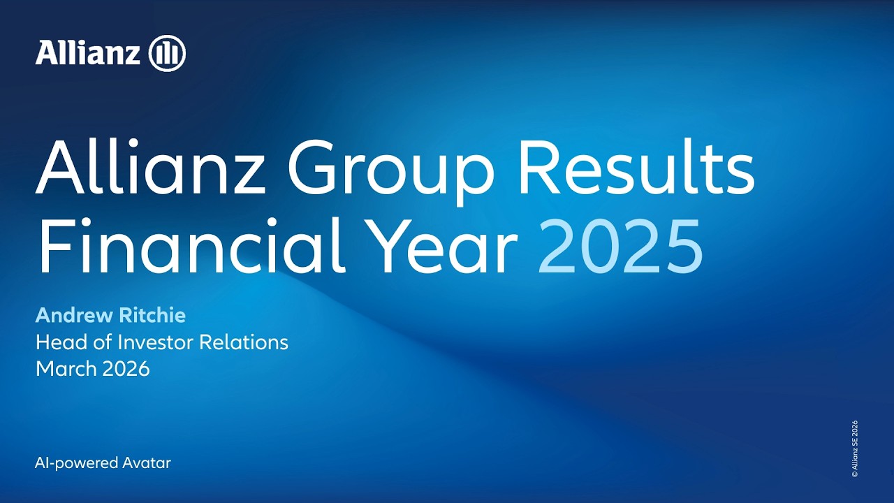 Allianz Financial Years 2025 Results