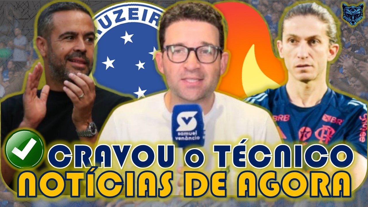 URGENTE ✅🦊 ZÊRO AVANÇA POR NOVO TÉCNICO, VEJA | FILIPE LUIS OFF E+ NEWS DO CRUZEIRO #futebol