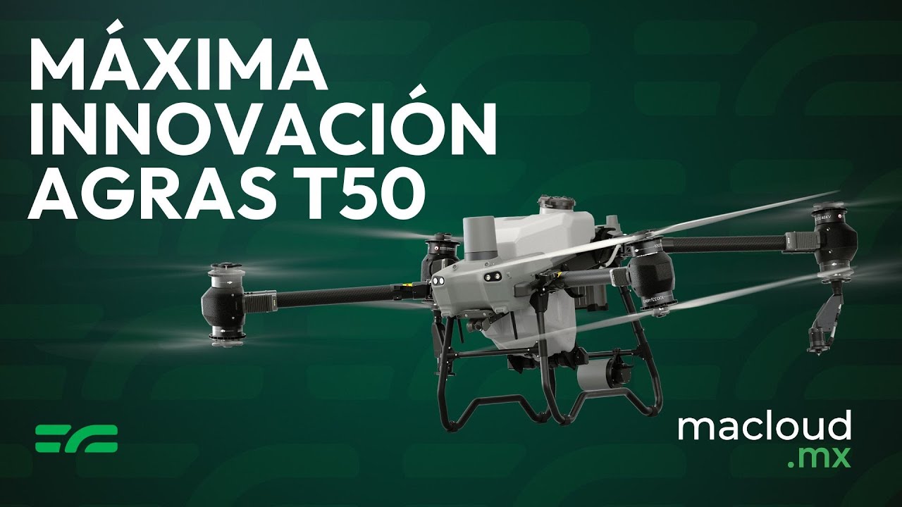 ¿El más avanzado de los drones agrícolas? | DJI Agras T50