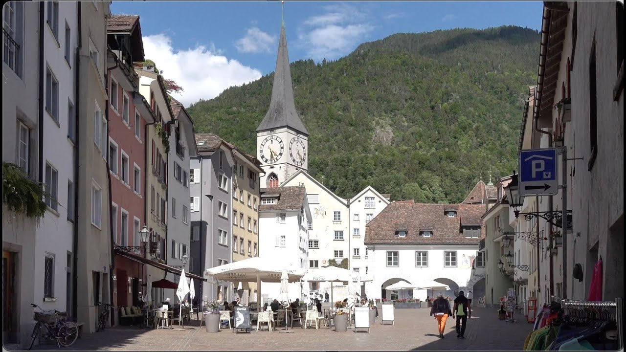 Visite Touristique de Coire / Chur  (Suisse - Schweiz - Svizzera - Svizra - Swiss)
