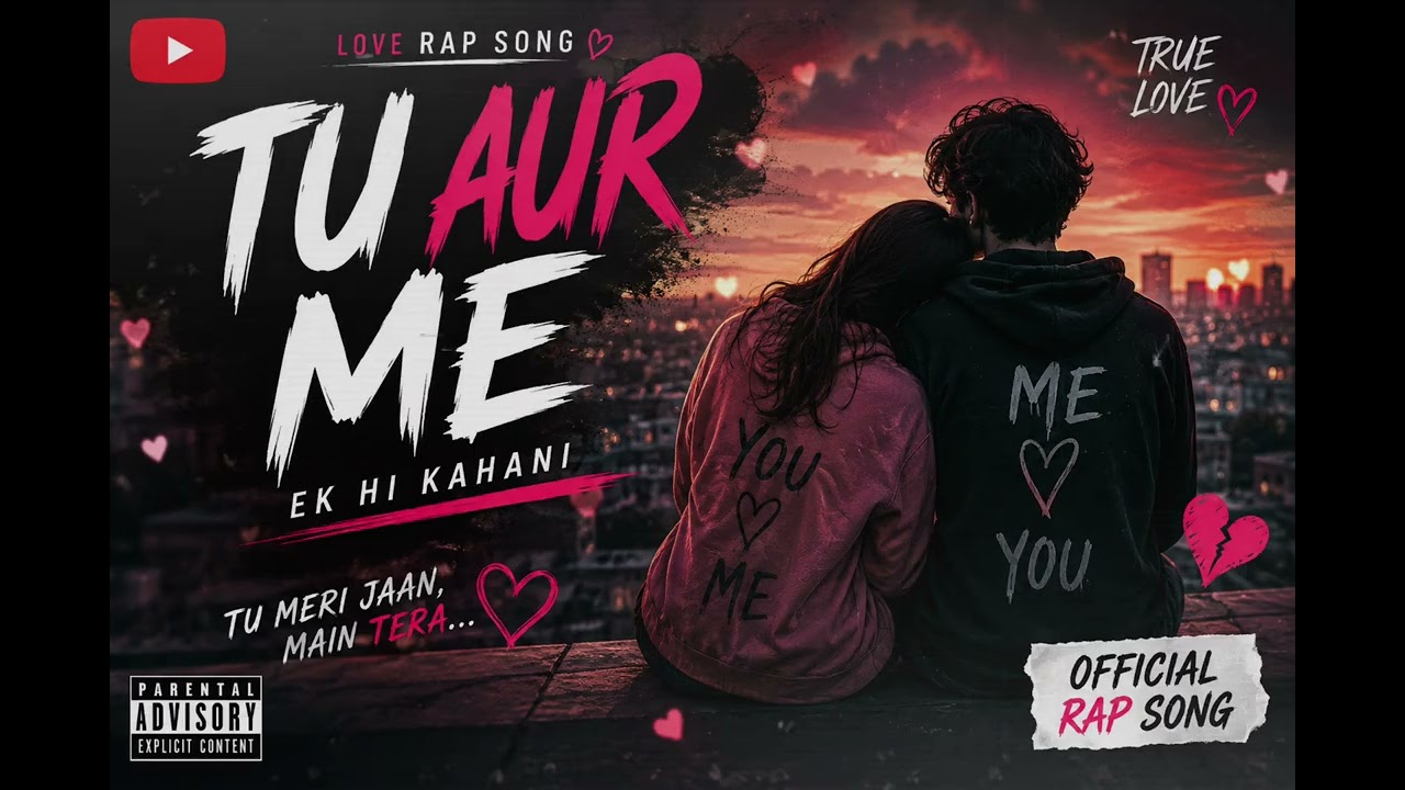 Tu Aur Me ❤️ | Hindi Love Rap Song | Romantic Rap | Official Music Video 2026