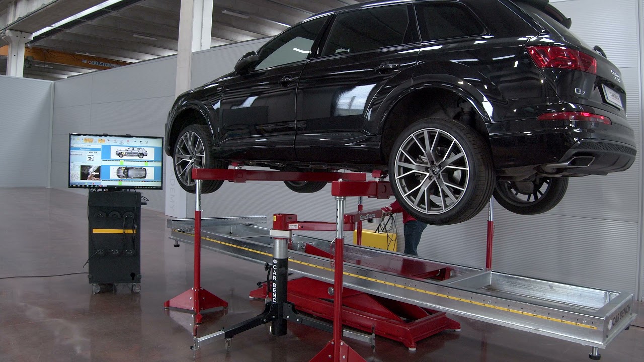 CAR BENCH - Contact Evo electronic measuring system - Chinese Version