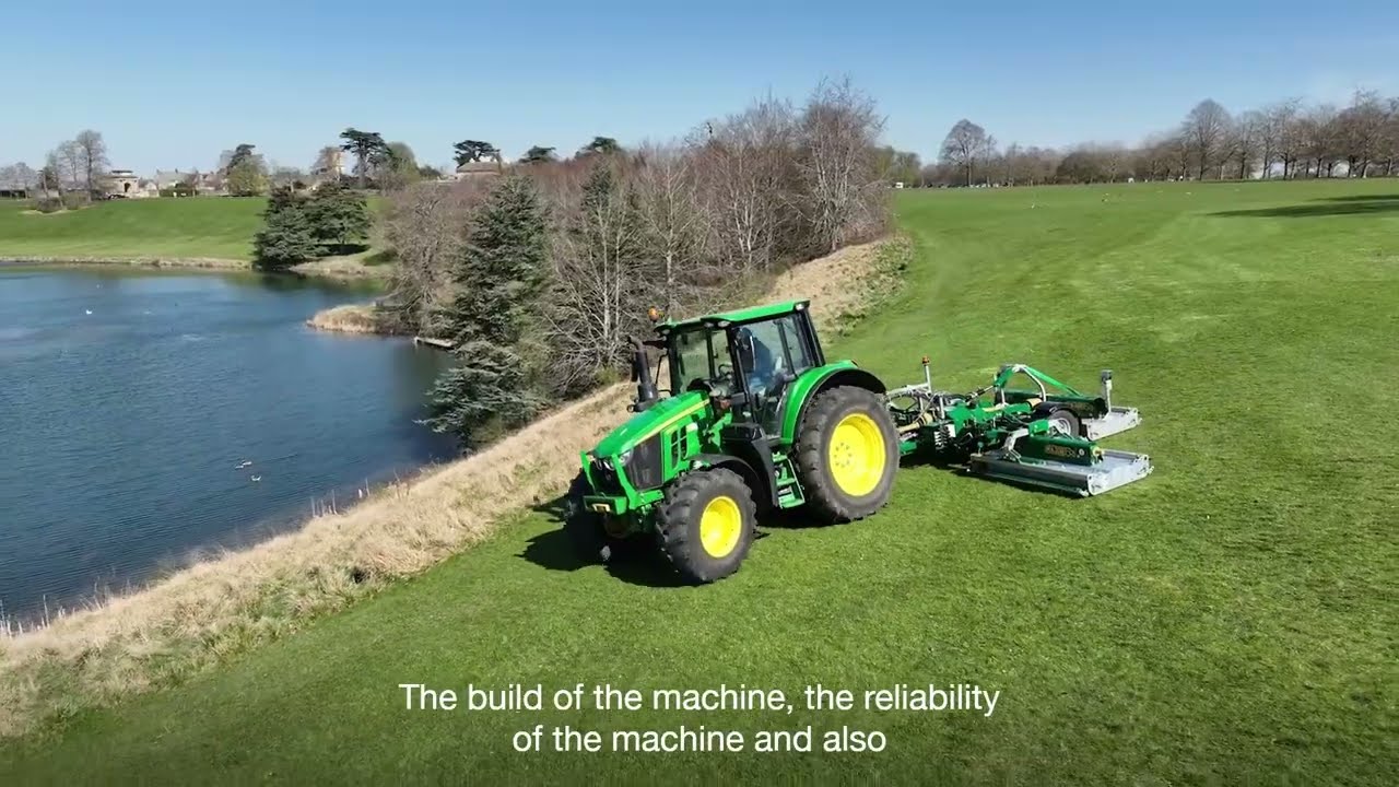 Blenheim Palace Takes Delivery of New Major TDR 610 Mower