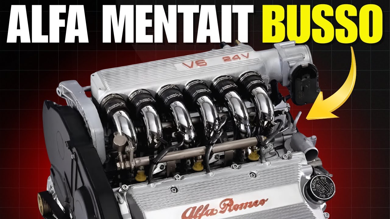 L'histoire cachée derrière le culte du V6 Busso d'Alfa Romeo