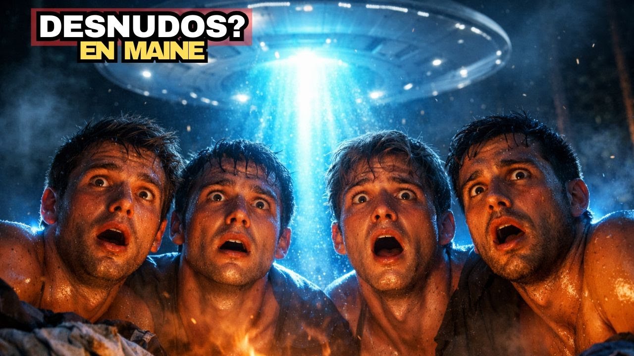 ¿Por qué 4 HOMBRES amanecieron DESNUDOS tras ver una LUZ en MAINE? NADIE da EXPLICACIONES…