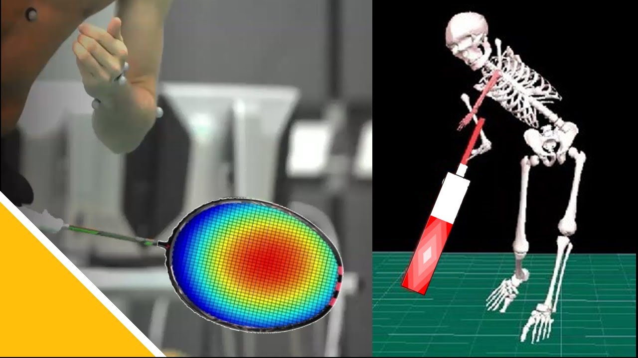 The Sweet Spot in Racket or Bat Sports
