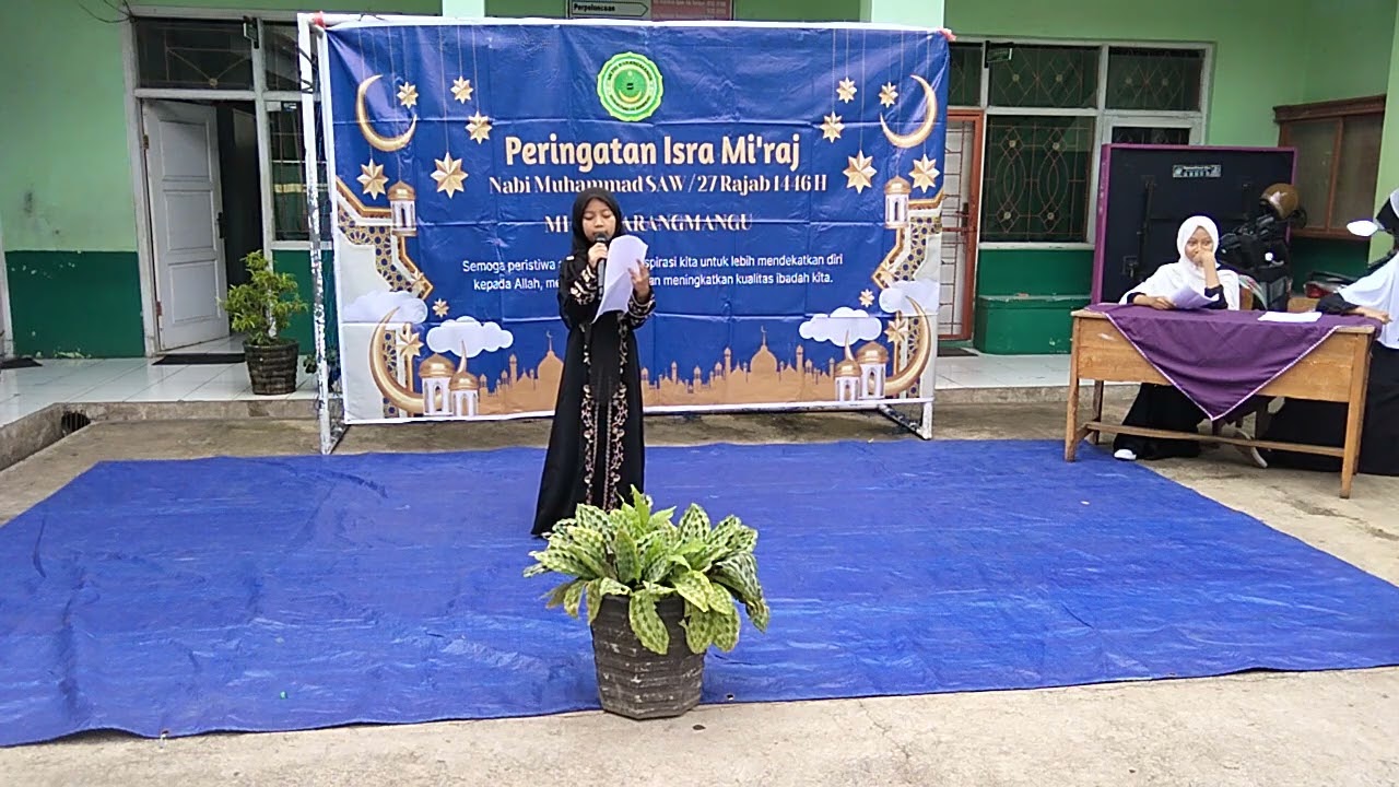 Pidato Isra Mi'raj oleh Keysa