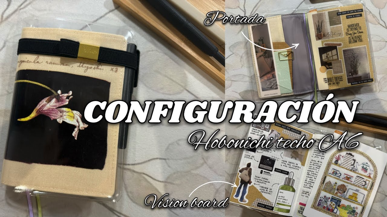 Configuración Hobonichi TECHO A6 2026 | #hobonichi2026 