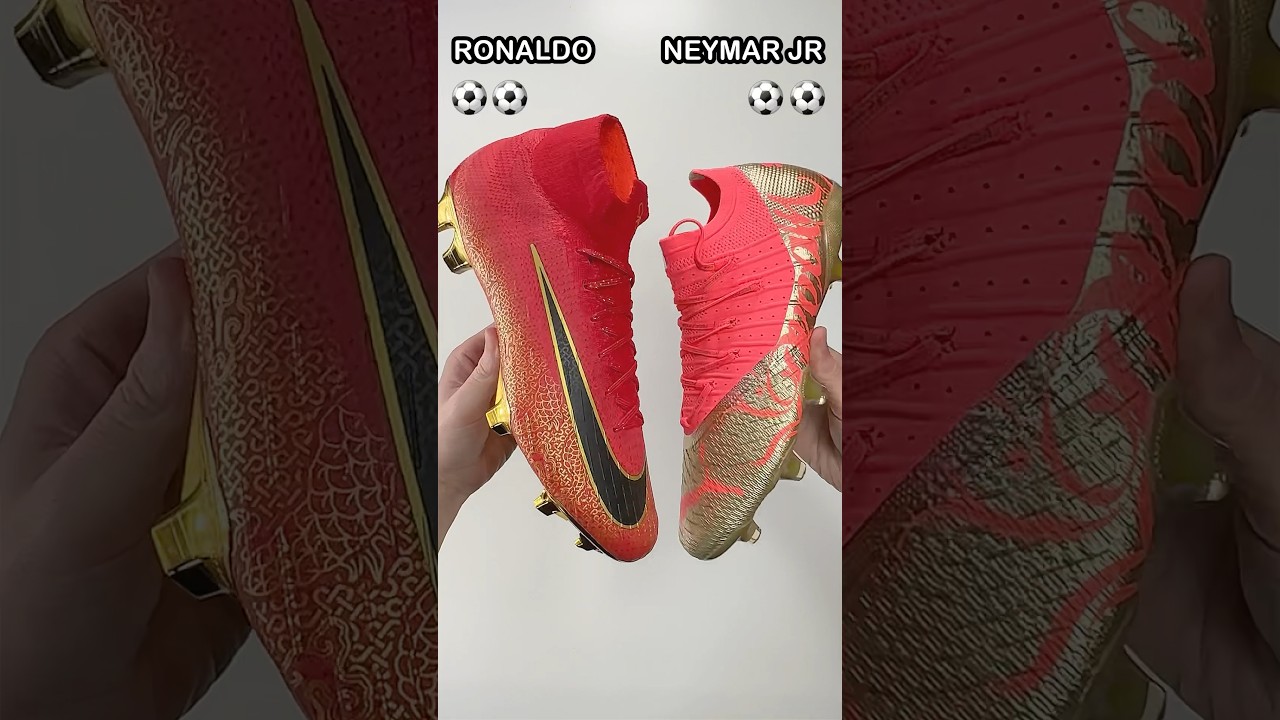 Ronaldo or Neymar? 🇵🇹🇧🇷 Puma Edition #footballboots #soccercleats #cleats #ronaldo #neymar
