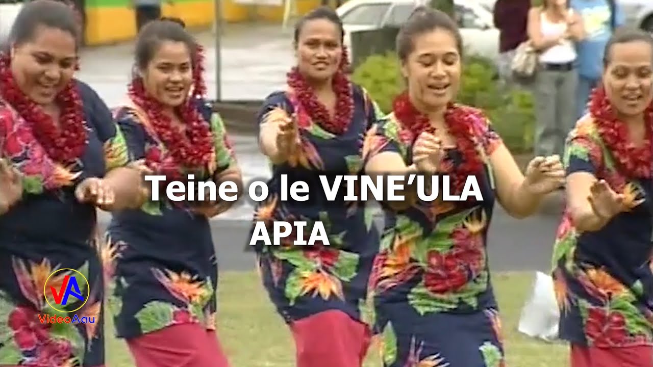 Teine o le VINE'ULA (Apia) : Siva fa'aleaganu'u & Taualuga