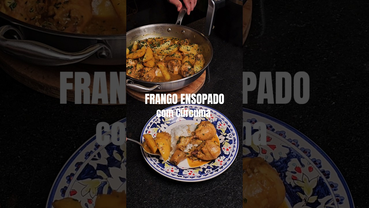 Como fazer um frango ensopado maravilhoso? #frangoensopado #receitacomfrango