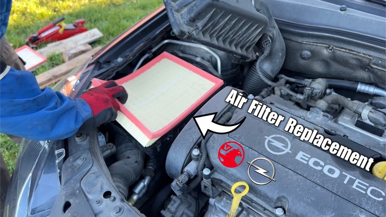 How To Change Air Filter On Opel Astra H