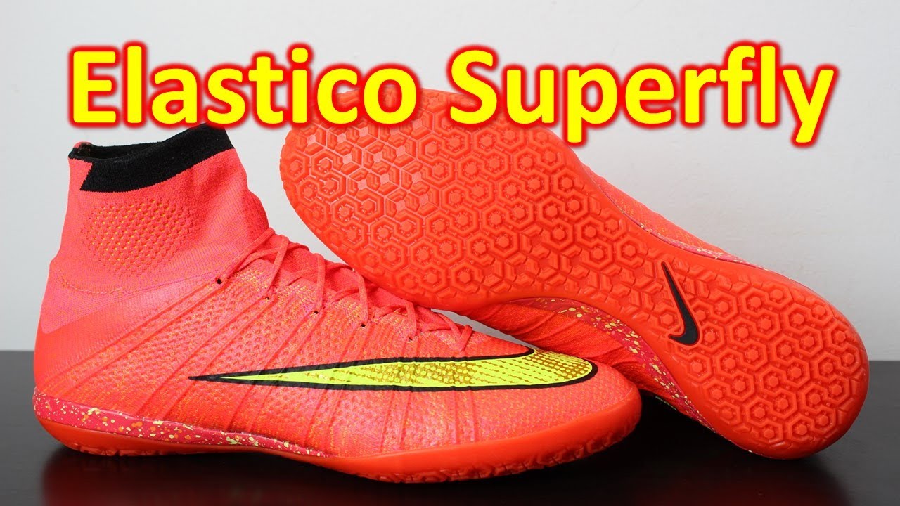 Nike Elastico Superfly 4 IC Indoor/Futsal Hyper Punch/Volt - Unboxing + On Feet