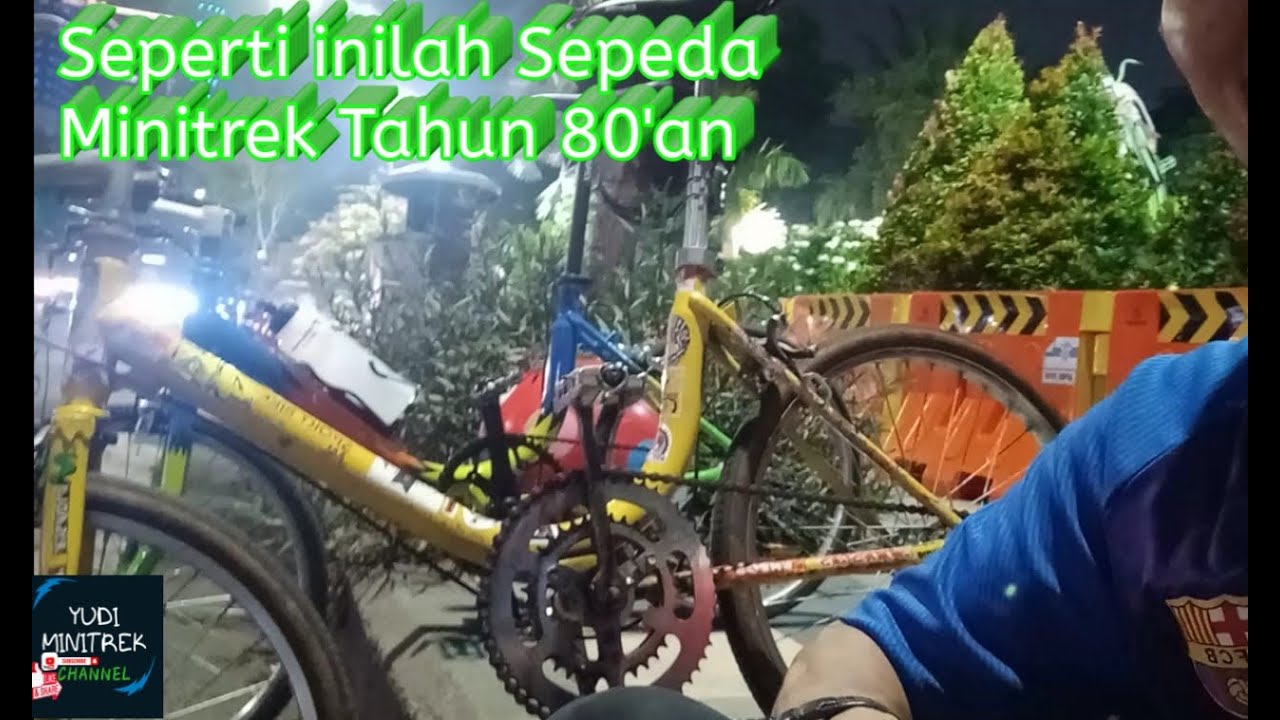 Sepeda Minitrek Surabaya Era Tahun 80'an