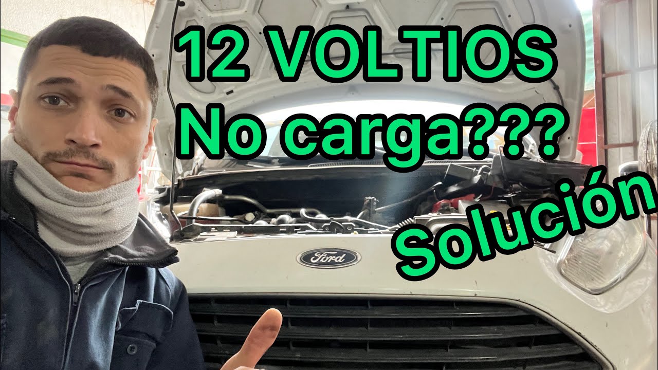 Ford Fiesta 1.6 kinetic Cómo solucionar falla de carga alternador