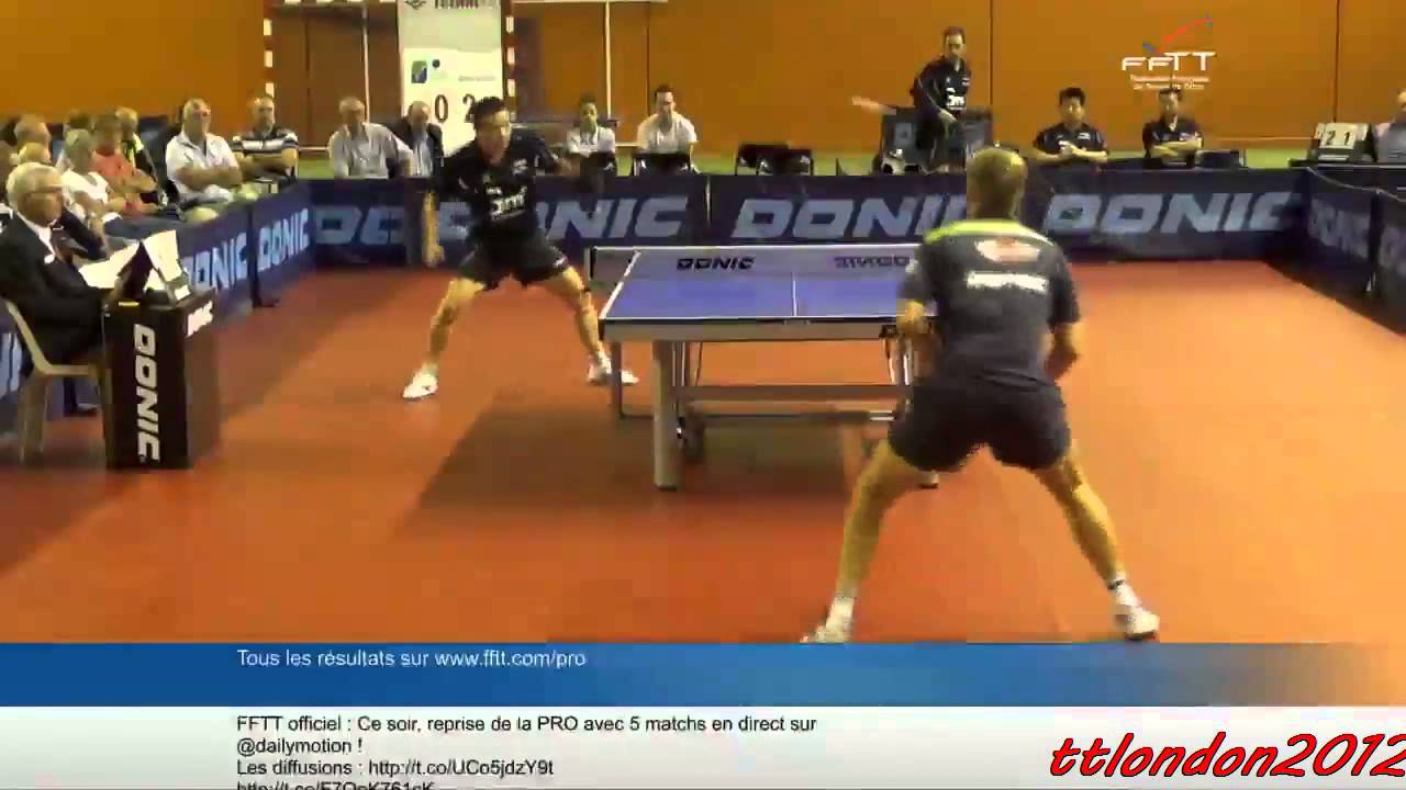 He Zhi Wen vs Jon Persson (French League 2015/2016)