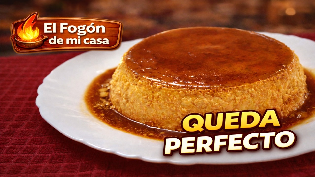 ¡ EL FLAN CASERO MÁS CREMOSO ! Receta de Huevo Fácil y Perfecta