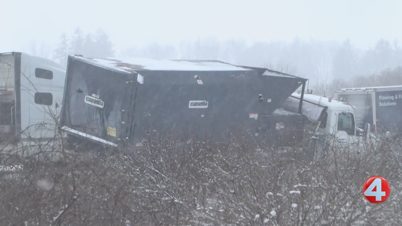Over 100 vehicles involved in Thursday's crash on Thruway in Batavia