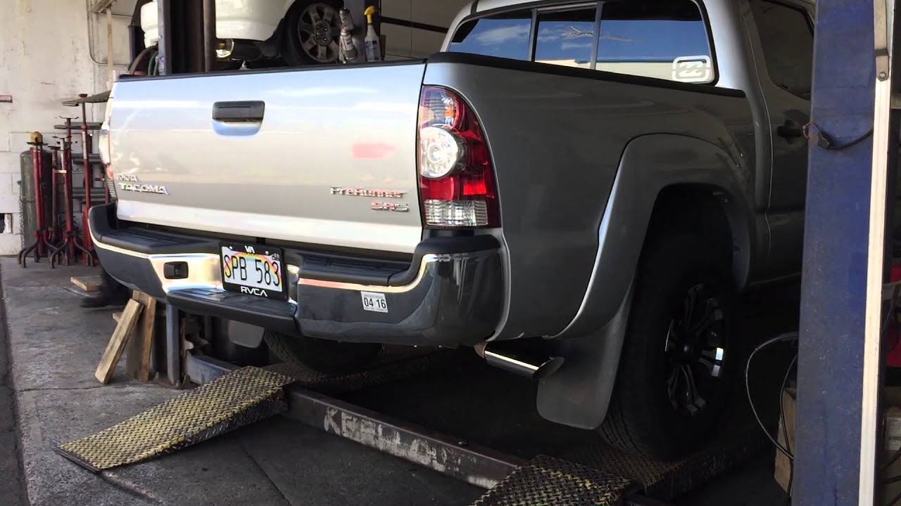 2013 Toyota Tacoma 2.7L 4 Cylinder with Borla Exhaust (After)