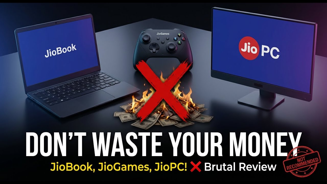 Don&rsquo;t Waste Your Money on JioBook, JioGames, JioPC! ❌ | Brutal Review  #jiobook #techreview