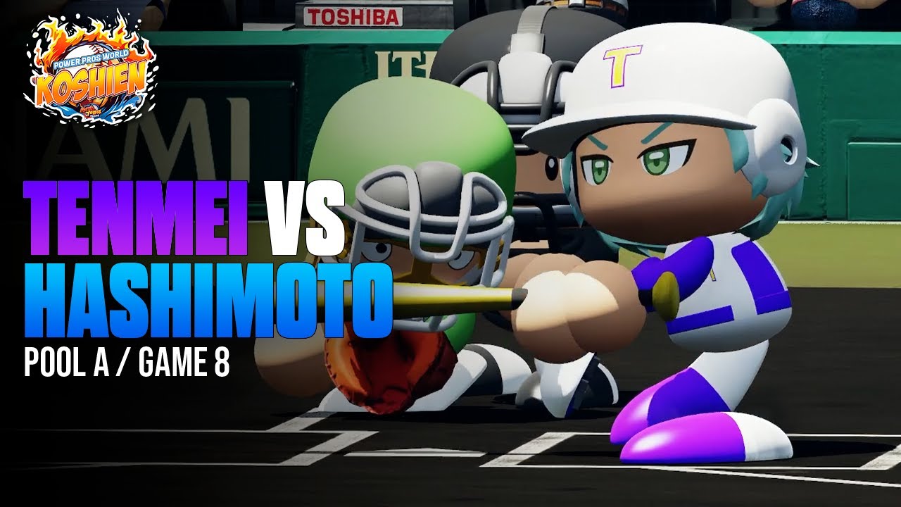 FIRST MULTI-HR GAME! Power Pros World Koshien Pool Play
