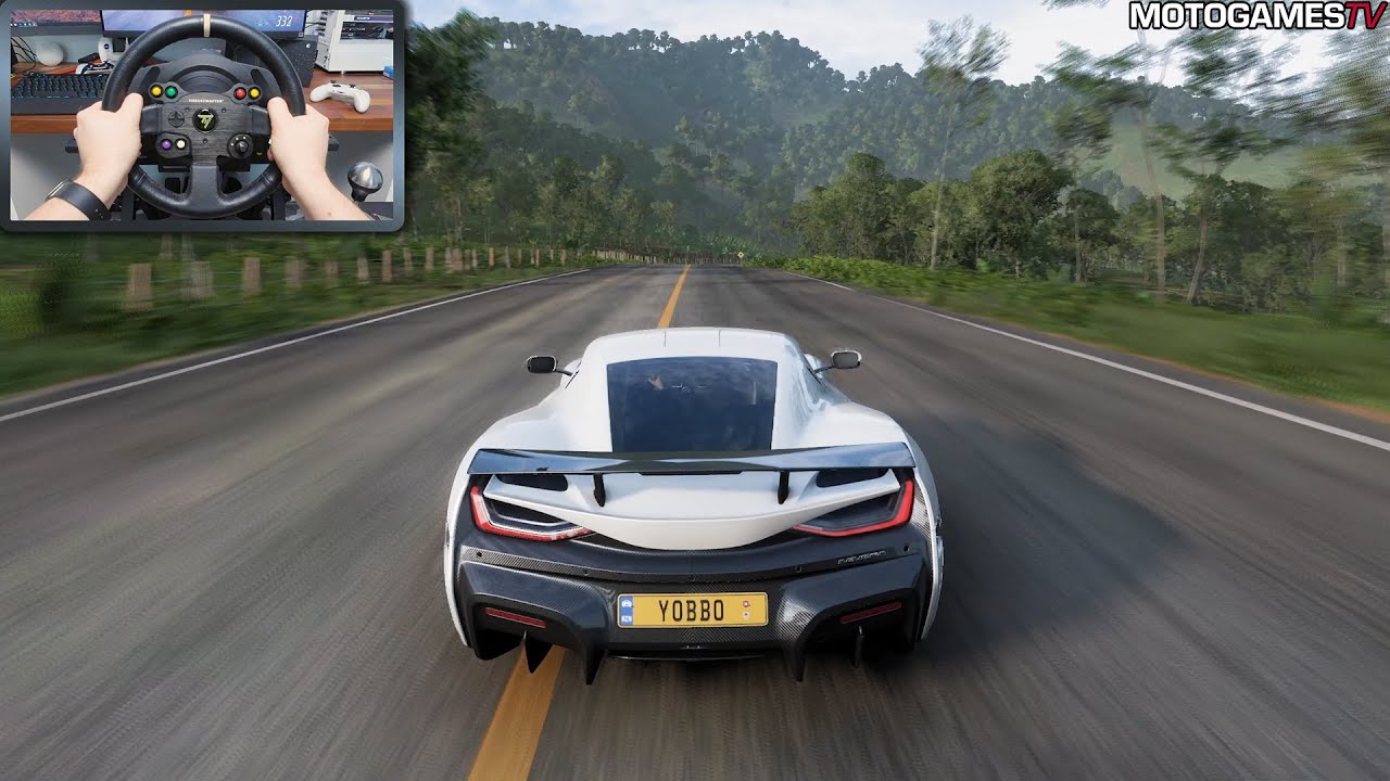 Forza Horizon 5 - 2021 Rimac Nevera | Thrustmaster TX Gameplay