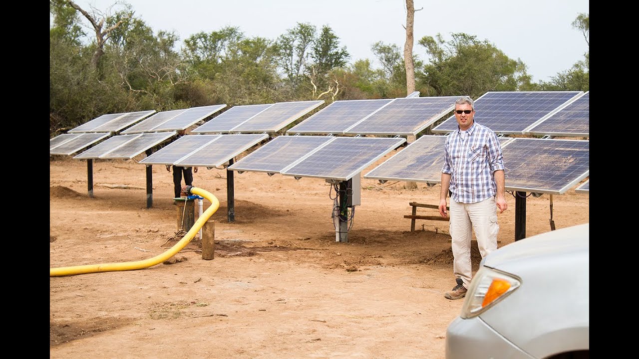 Bombeo solar para 4000 animales vacunos