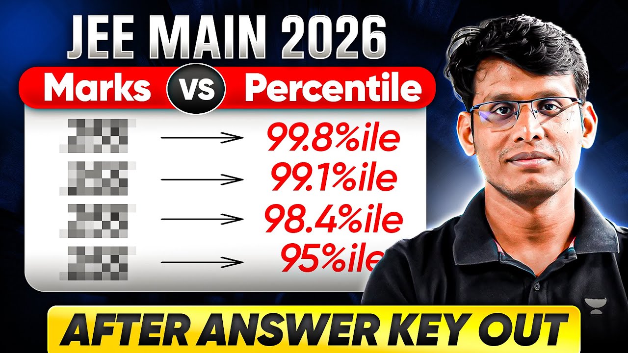Detailed Analysis of JEE Main January Shifts 🔥 | Marks vs Percentile JEE 2026 | Prashant Jain