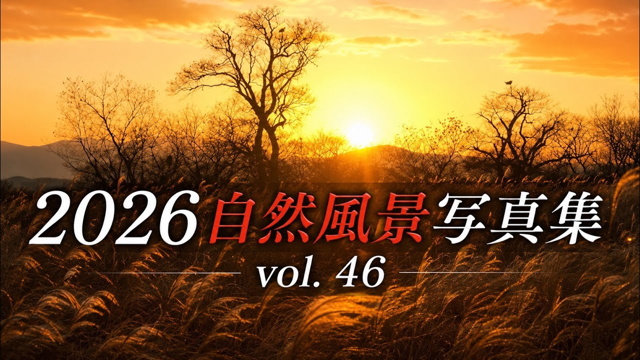 【風景写真_vol.46】2026自然風景写真集