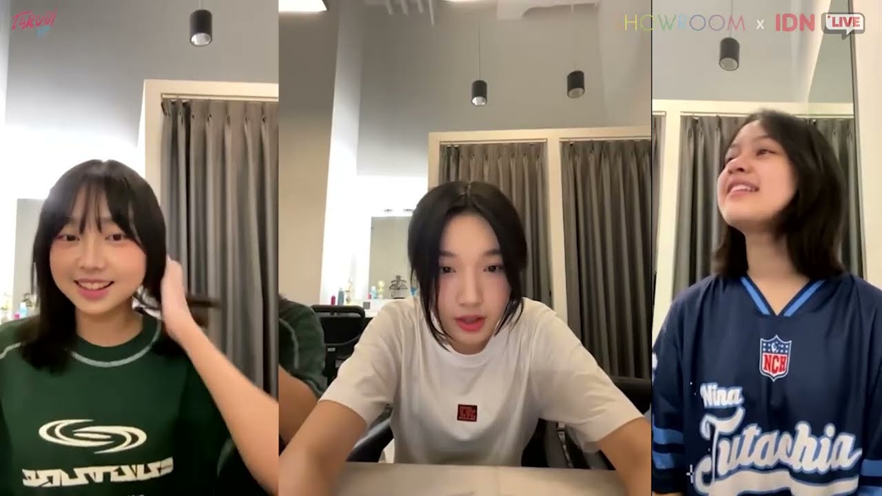 SHOWROOM x IDN Live Nachia Aralie Nayla Delynn JKT48 Collab Mashup | 30 Mei 2025