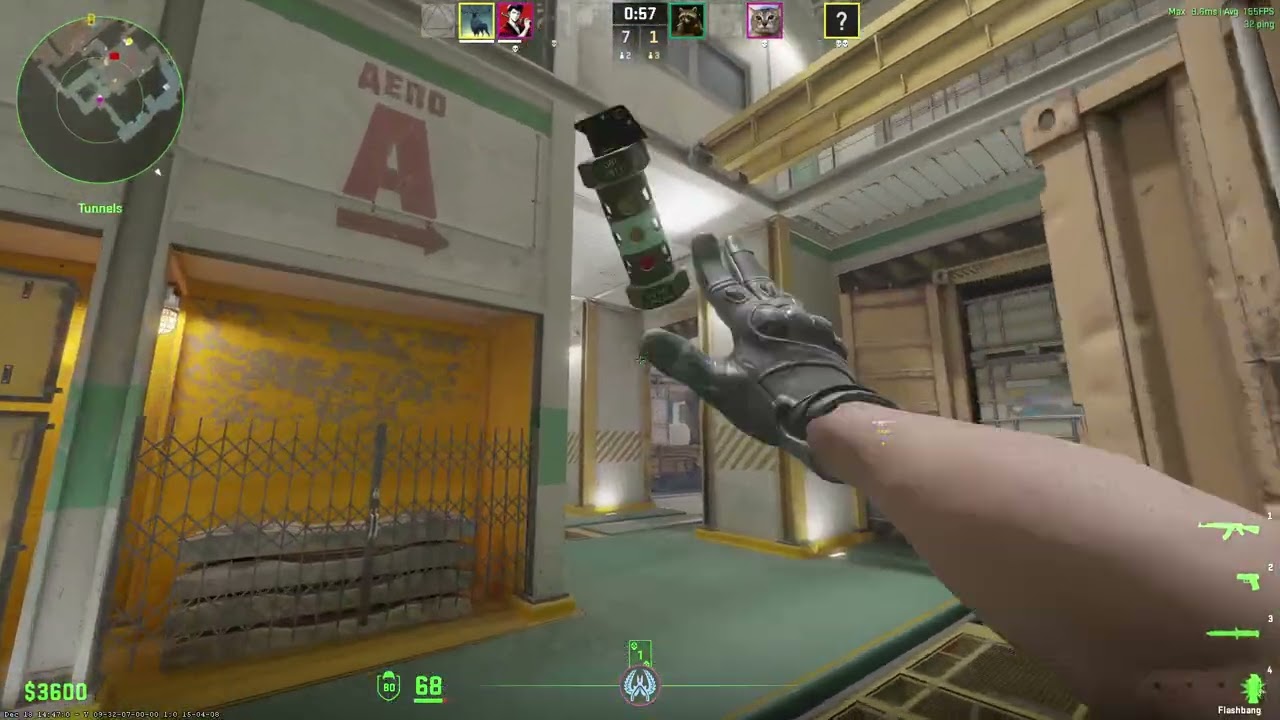 Rei Tenji - Flashy 3 Kills on Train!