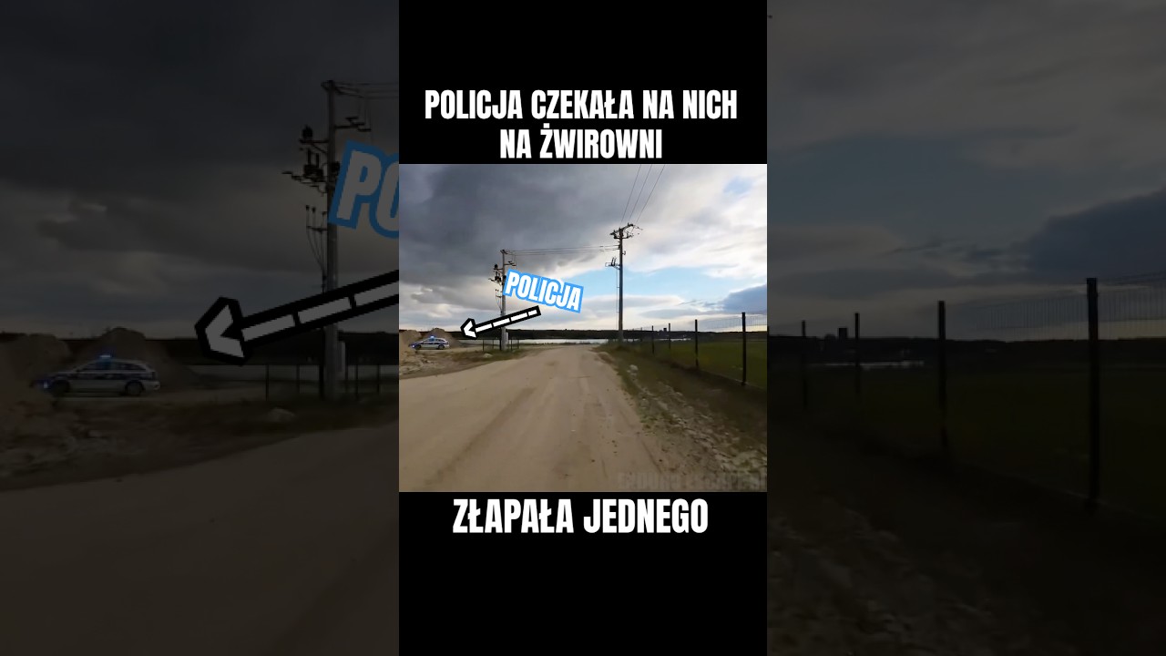 Złapali crossowca na żwirowni😵😵 